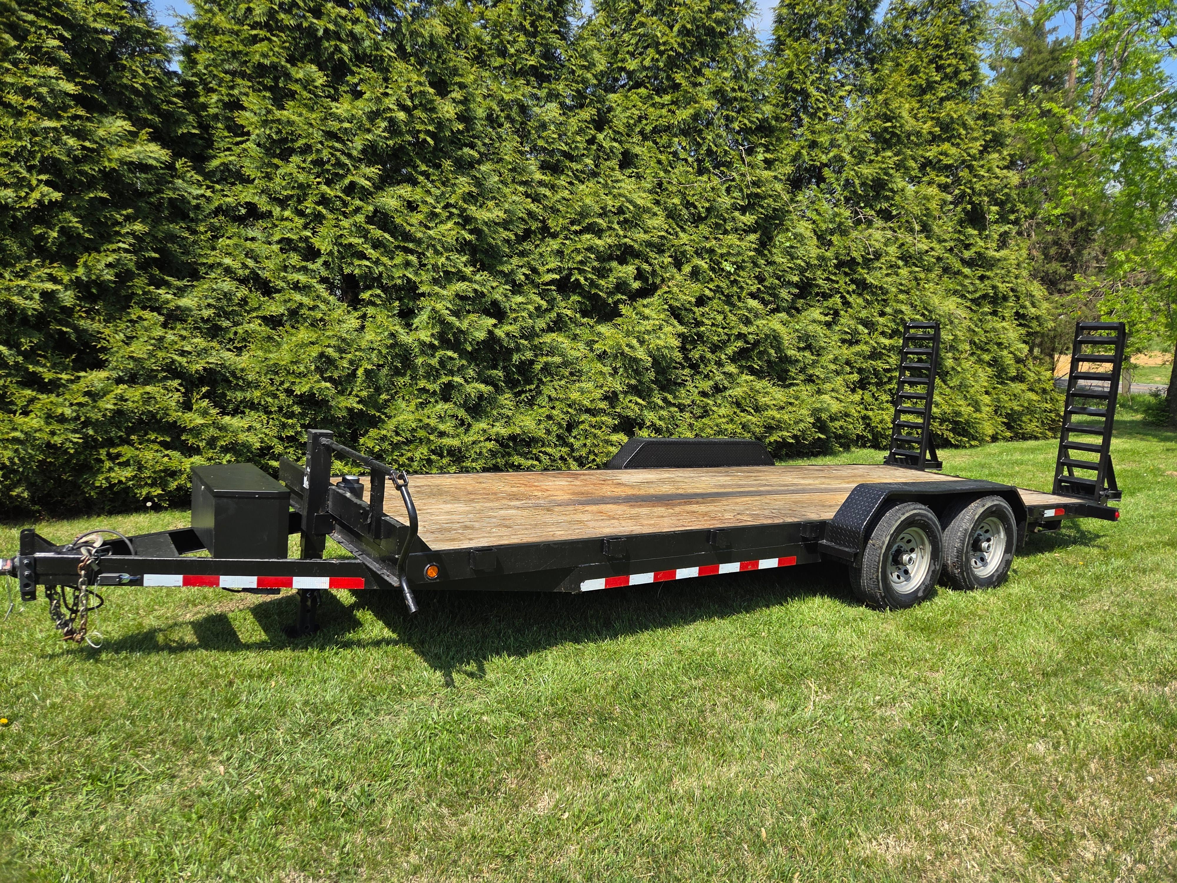20ft Equipment Trailer thumbnail 3
