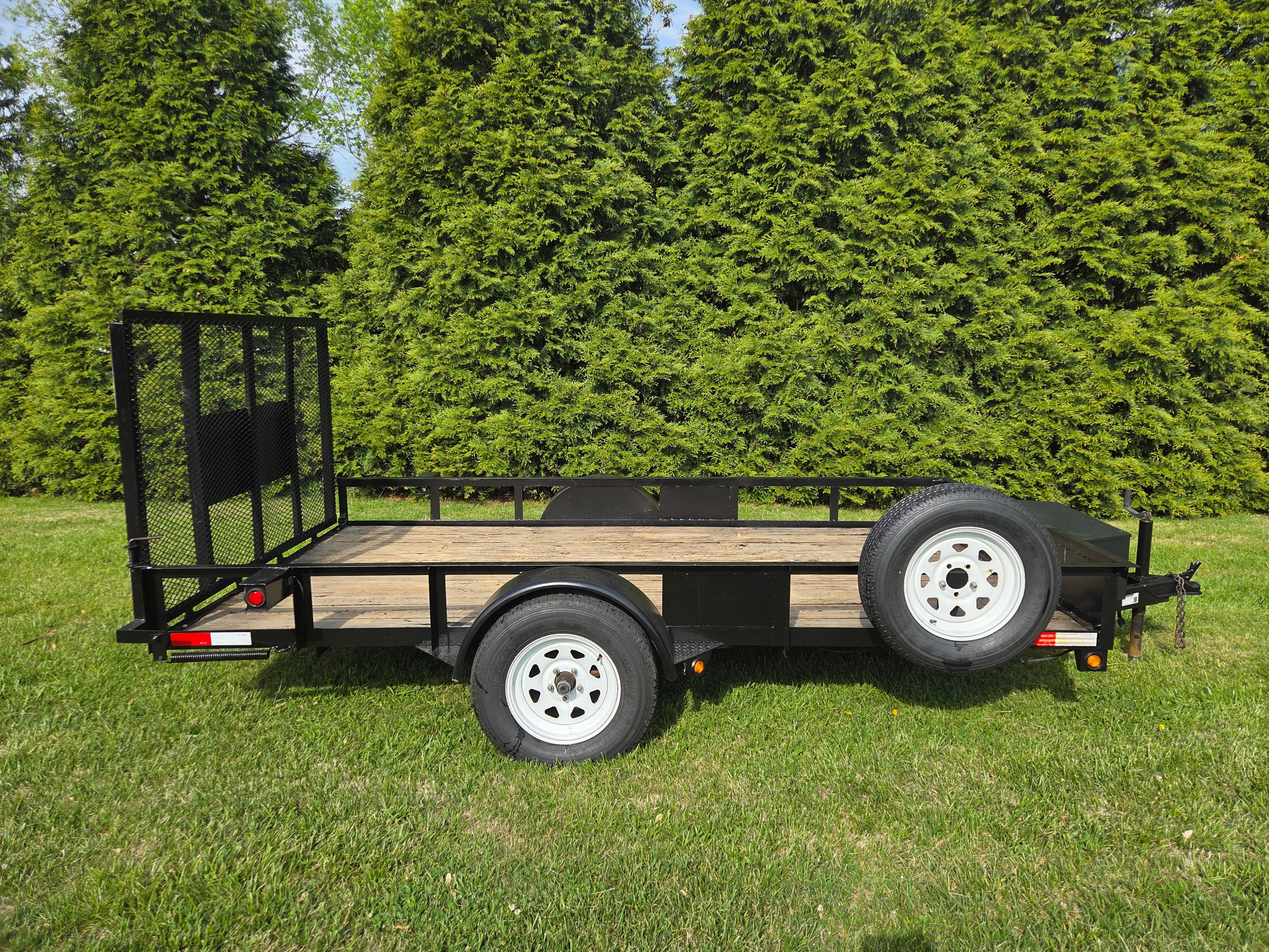 76" x 12' Utility Trailer thumbnail 2