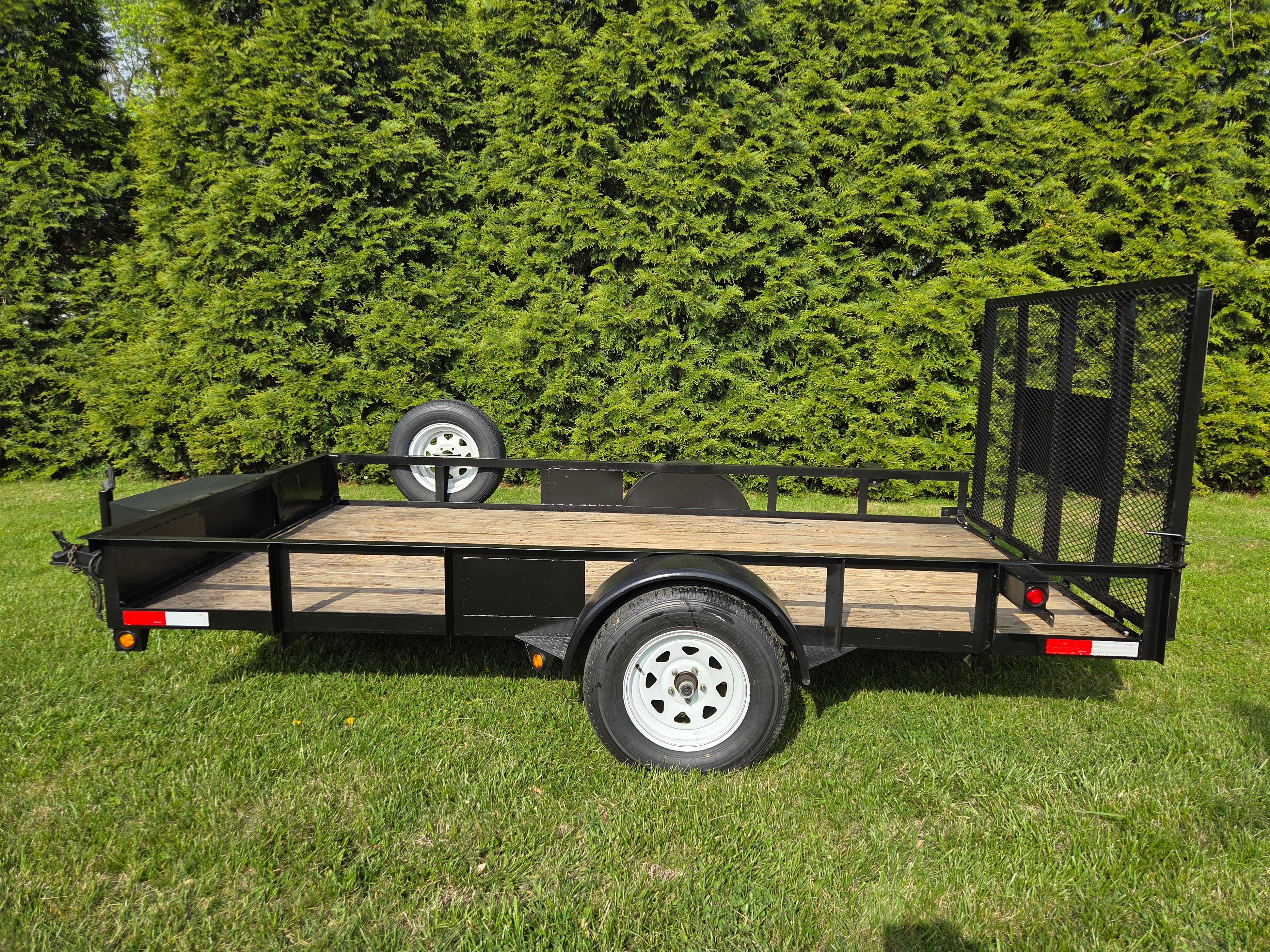 76" x 12' Utility Trailer thumbnail 3